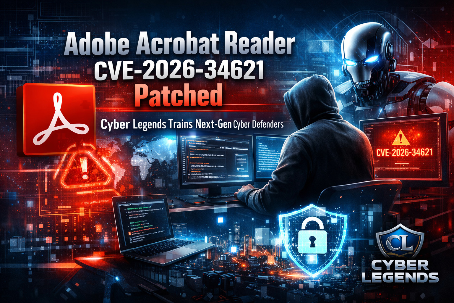 Adobe Acrobat Reader CVE-2026-34621 Patched Cyber Legends Trains Next Gen Cyber Defenders