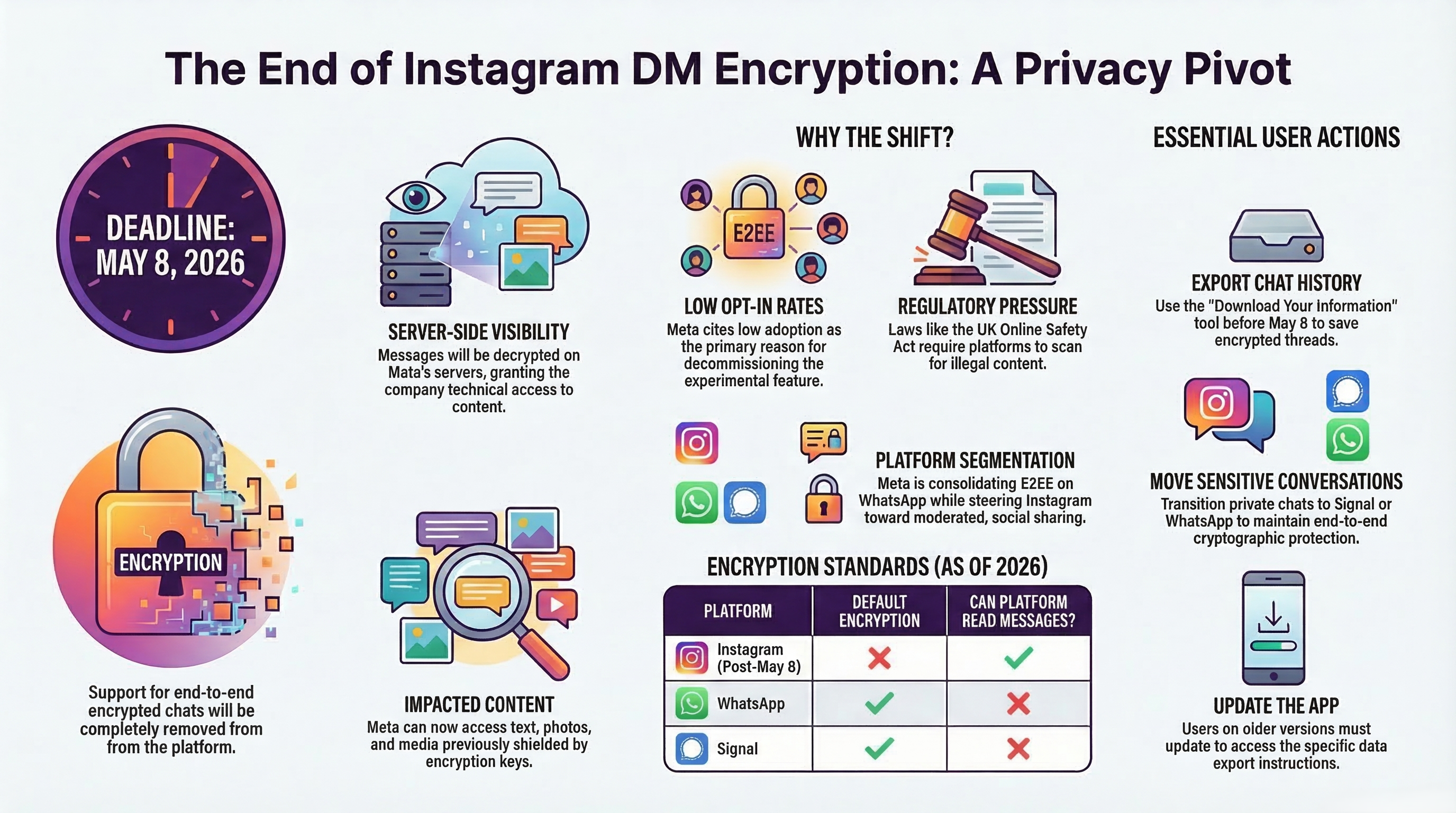 The Great DM Decryption: 5 Impactful Takeaways from Instagram’s Privacy U-Turn